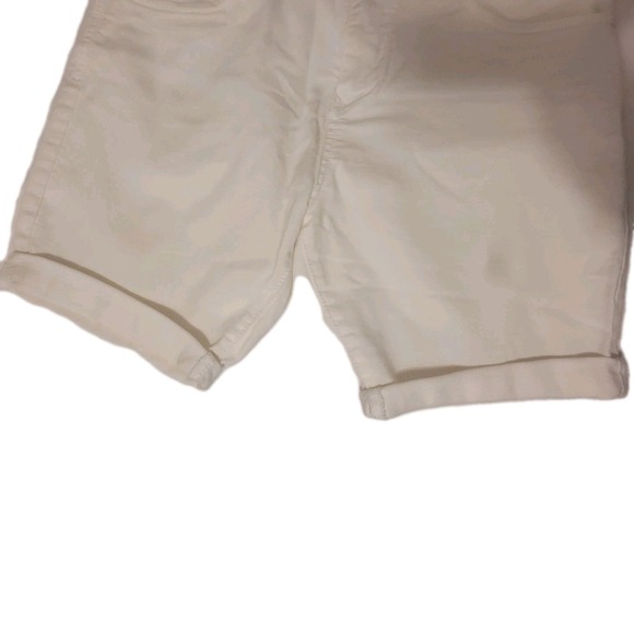 Zara Man- Mens Off White Chino Shorts w/ Button Up Front Size 32 - Picture 4 of 5